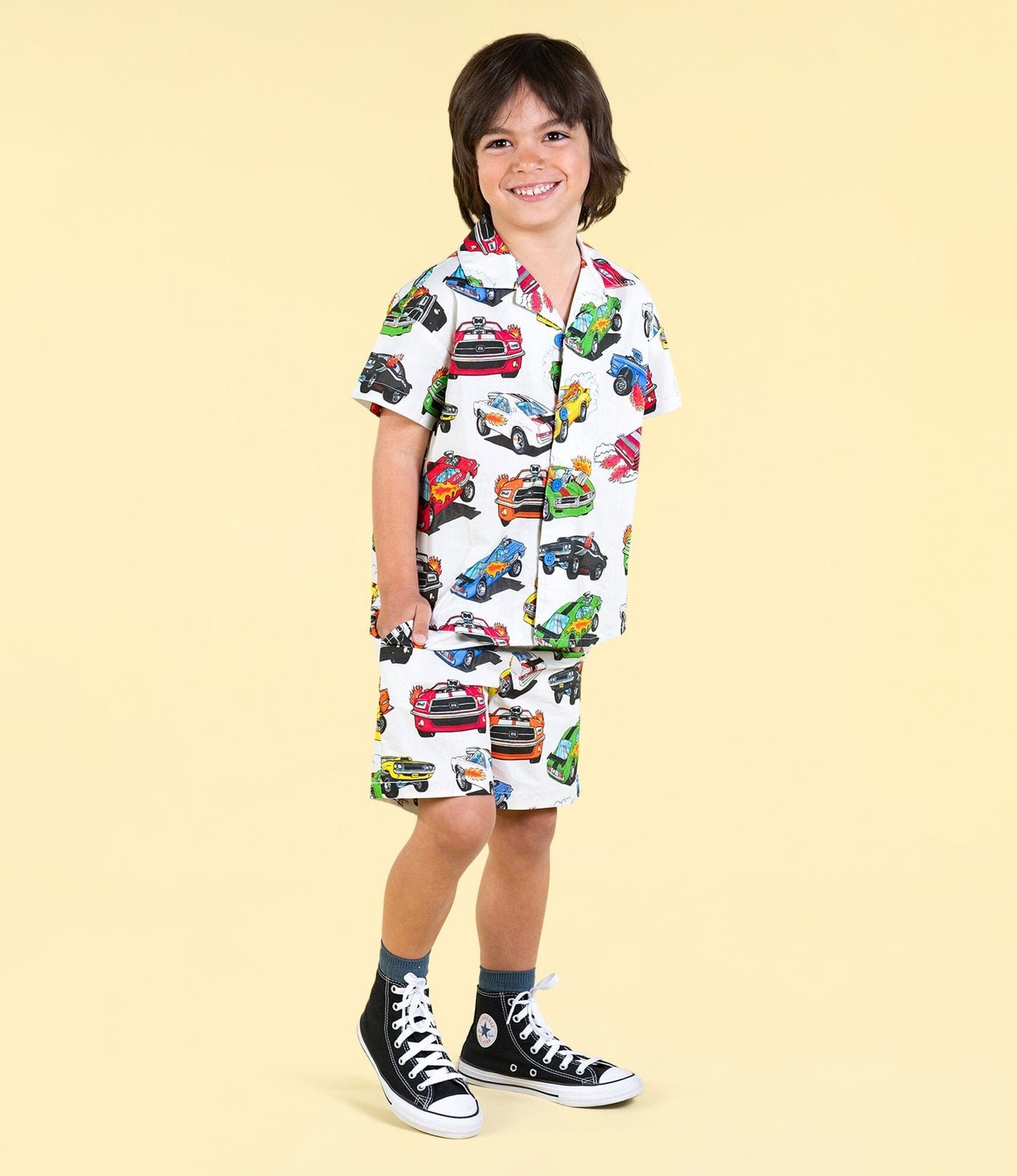 Rock Your Baby - Cars Shirt Short Sleeve Shirt Rock Your Baby 