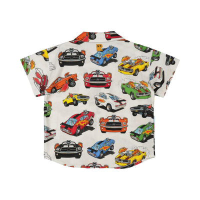 Rock Your Baby - Cars Shirt Short Sleeve Shirt Rock Your Baby 