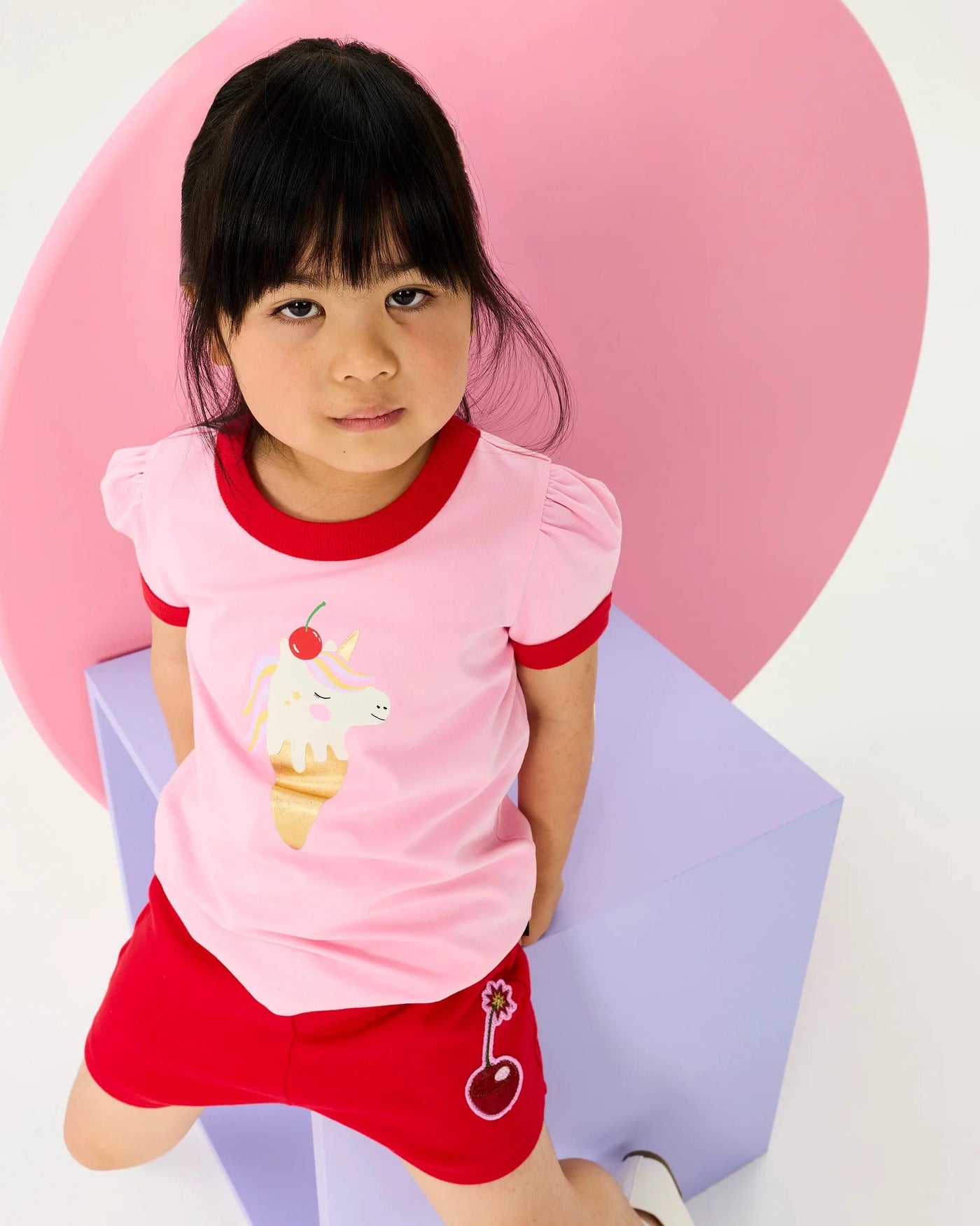 Rock Your Baby - Cherry Bomb! Terry Short Shorts Rock Your Baby 