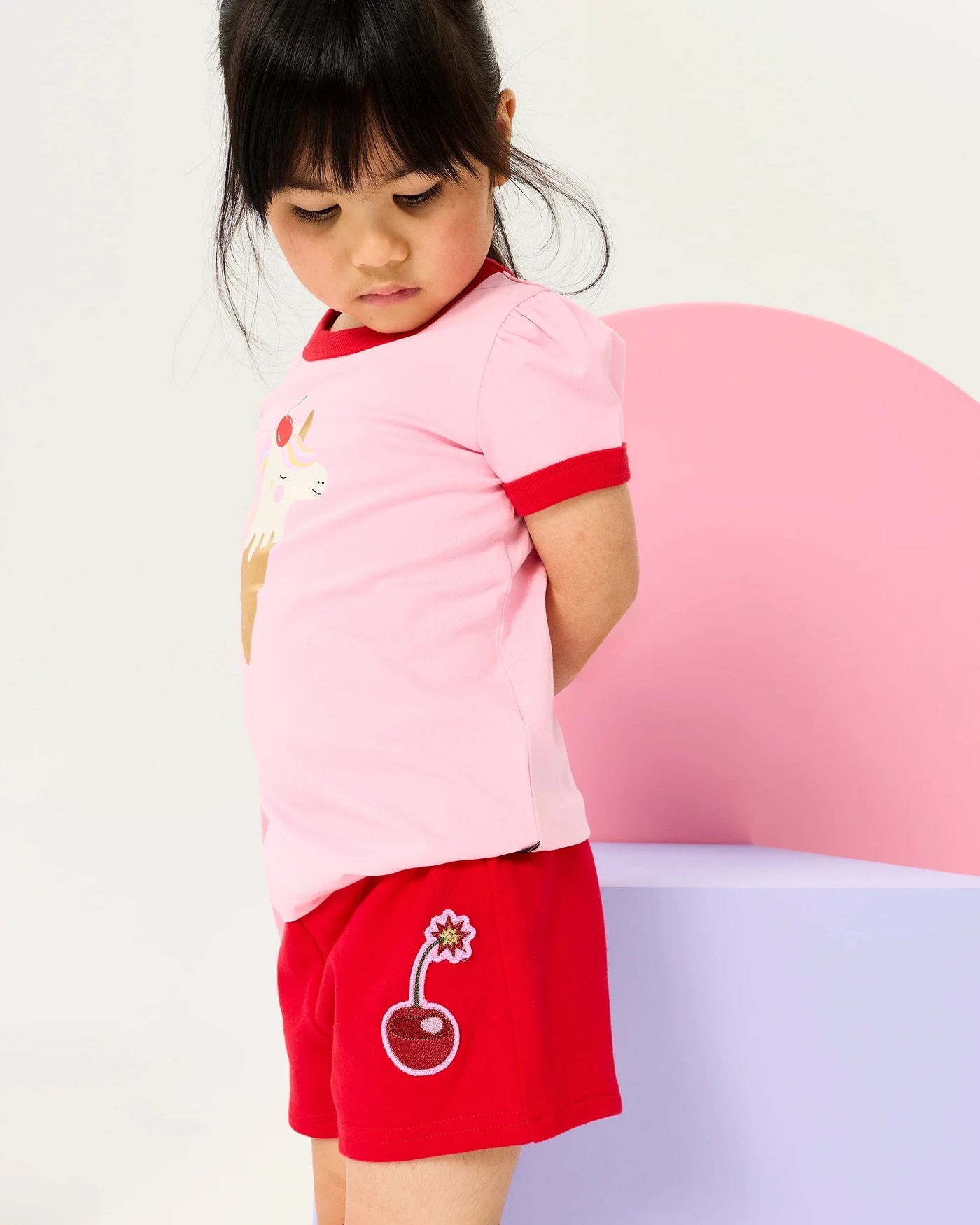 Rock Your Baby - Cherry Bomb! Terry Short Shorts Rock Your Baby 