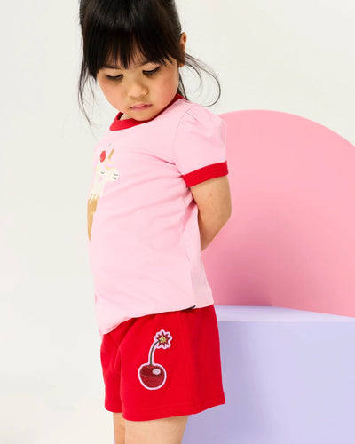 Rock Your Baby - Cherry Bomb! Terry Short Shorts Rock Your Baby 