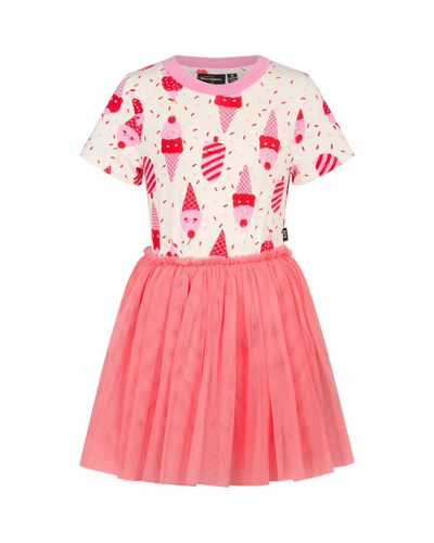 Rock Your Baby - Cherry Ice Cream Dance Dress Tutu Dress Rock Your Baby 