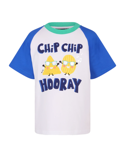 Rock Your Baby - Chip Hooray Raglan T-Shirt Short Sleeve T-Shirt Rock Your Baby 