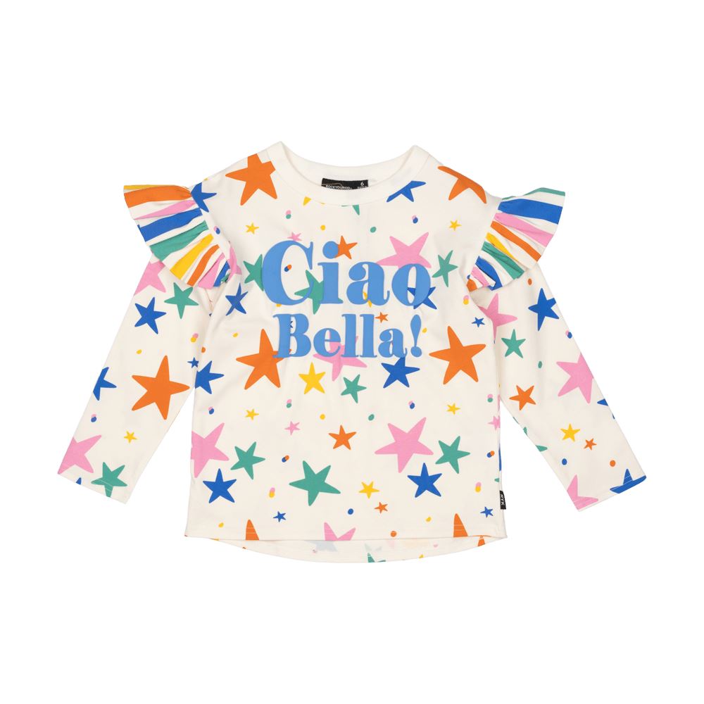 Rock Your Baby Ciao Bella T-Shirt Long Sleeve T-Shirt Rock Your Baby 
