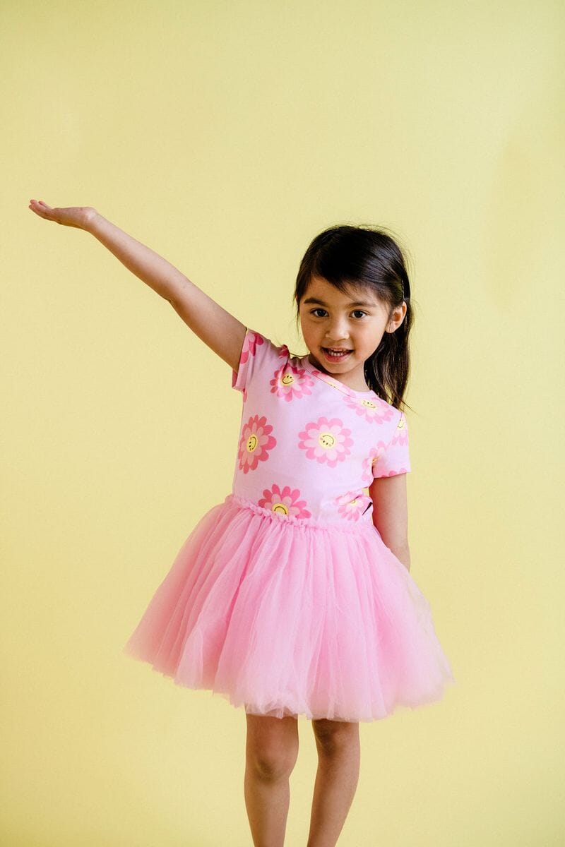 Rock Your Baby - Circus Dress | Pink Daisy Tutu Dress Rock Your Baby 