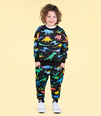 Rock Your Baby - Dino Bright Sweatshirt Jumper Rock Your Baby 