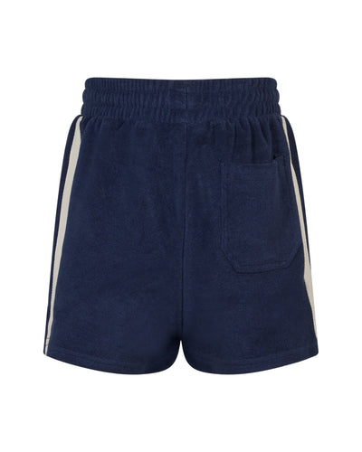 Rock Your Baby - Dino Dash Terry Shorts | Navy Shorts Rock Your Baby 