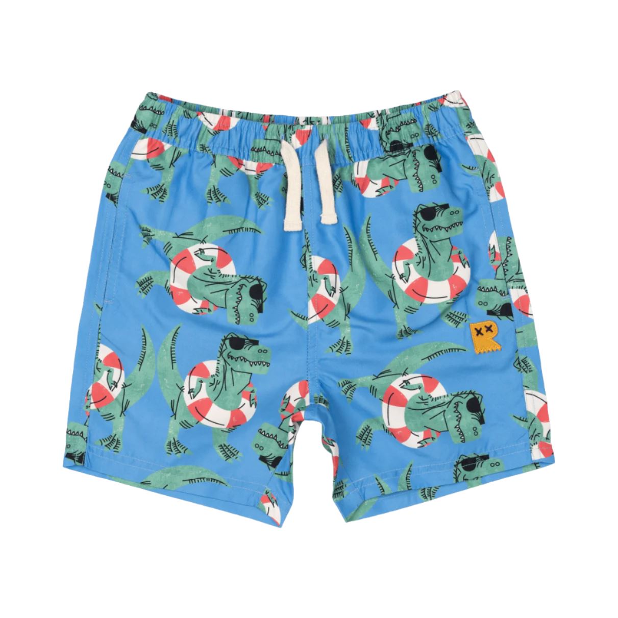 Rock Your Baby - Dino Swim Boardshorts Shorts Rock Your Baby 