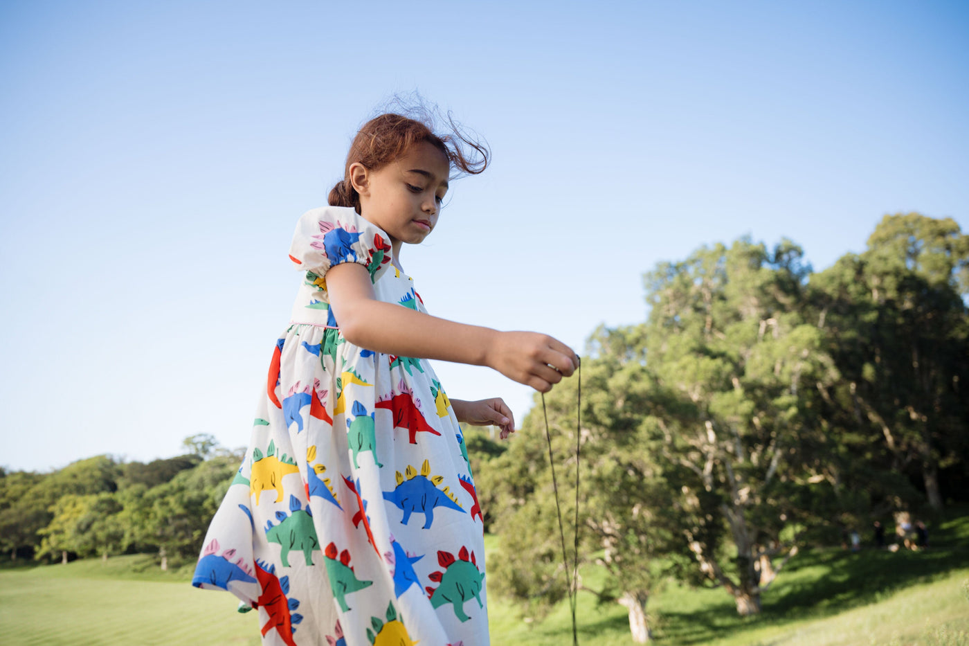 Rock Your Baby Dino Time Dress Short Sleeve Dress Rock Your Baby 