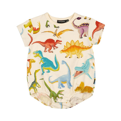 Rock Your Baby - Dinos Galore Oversized Baby Bodysuit Bodysuit Rock Your Baby 