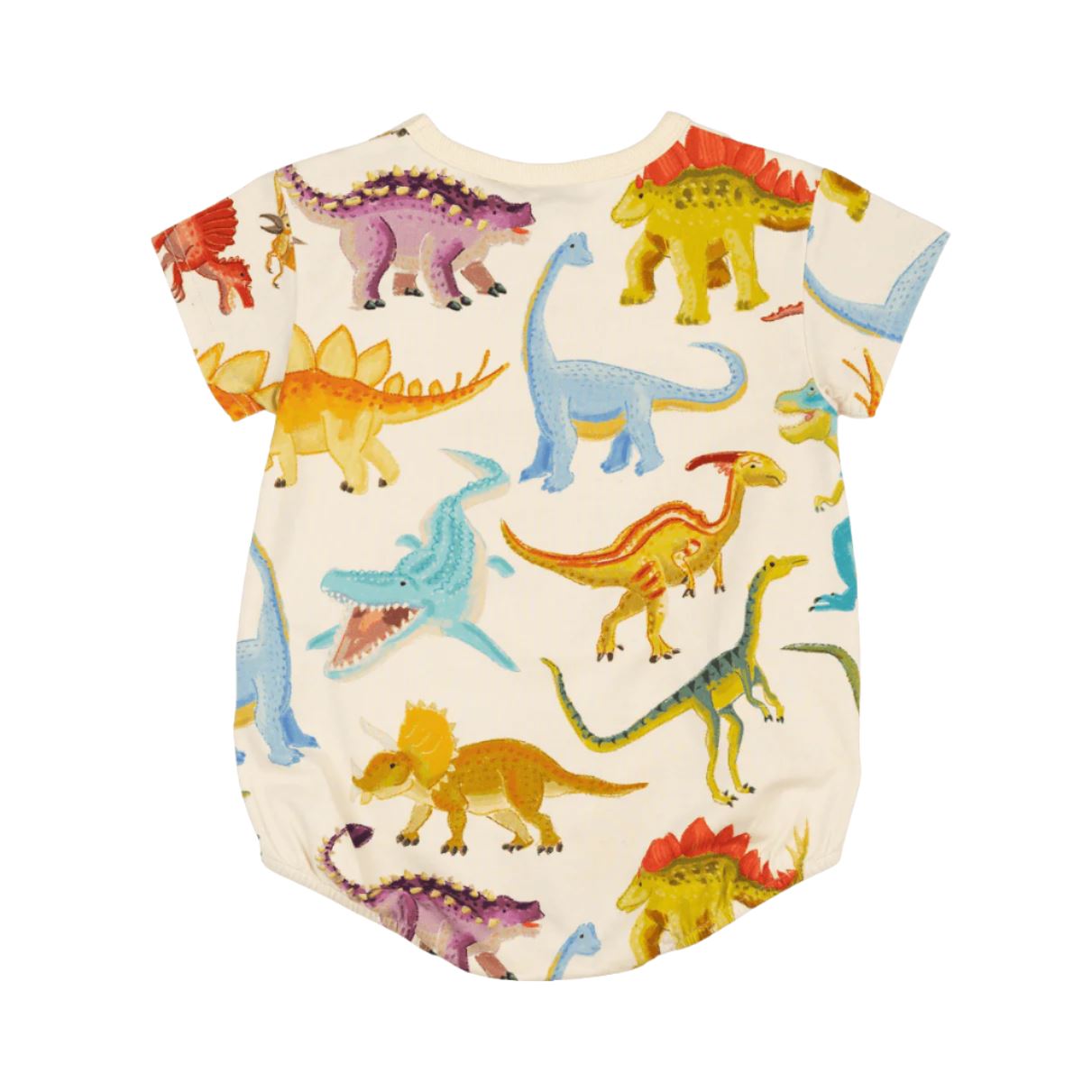 Rock Your Baby - Dinos Galore Oversized Baby Bodysuit Bodysuit Rock Your Baby 