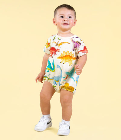 Rock Your Baby - Dinos Galore Oversized Baby Bodysuit Bodysuit Rock Your Baby 