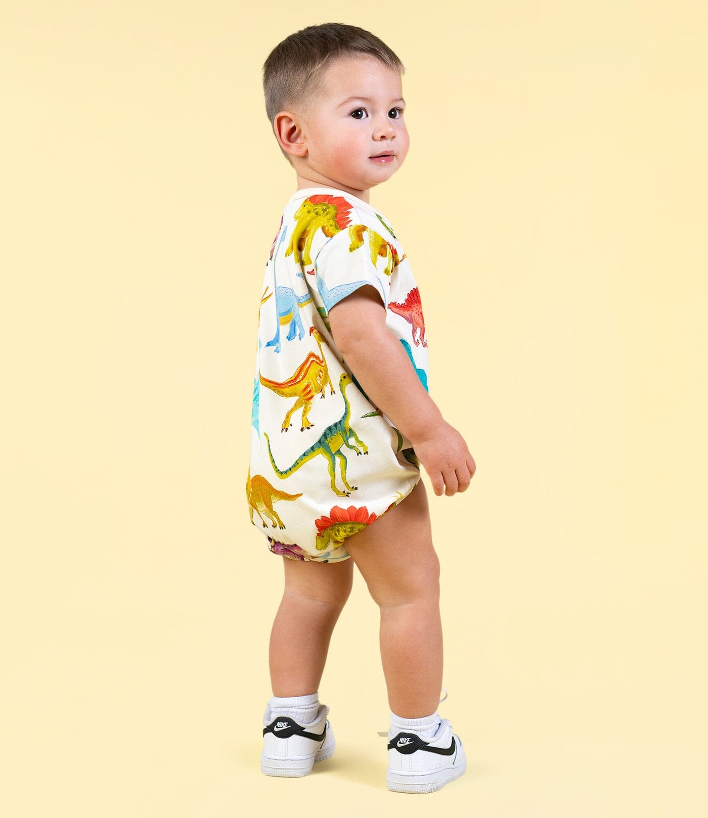 Rock Your Baby - Dinos Galore Oversized Baby Bodysuit Bodysuit Rock Your Baby 