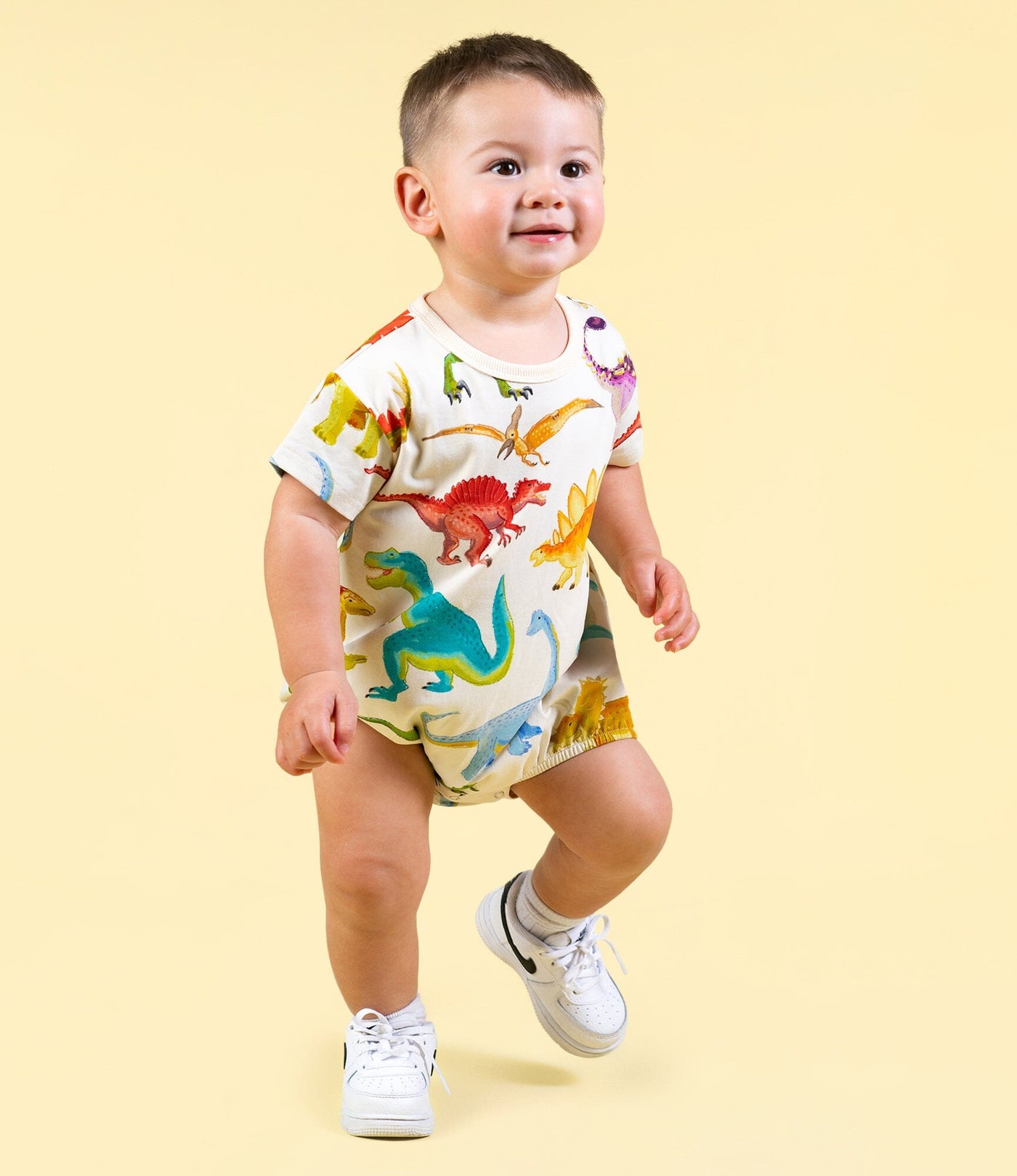 Rock Your Baby - Dinos Galore Oversized Baby Bodysuit Bodysuit Rock Your Baby 