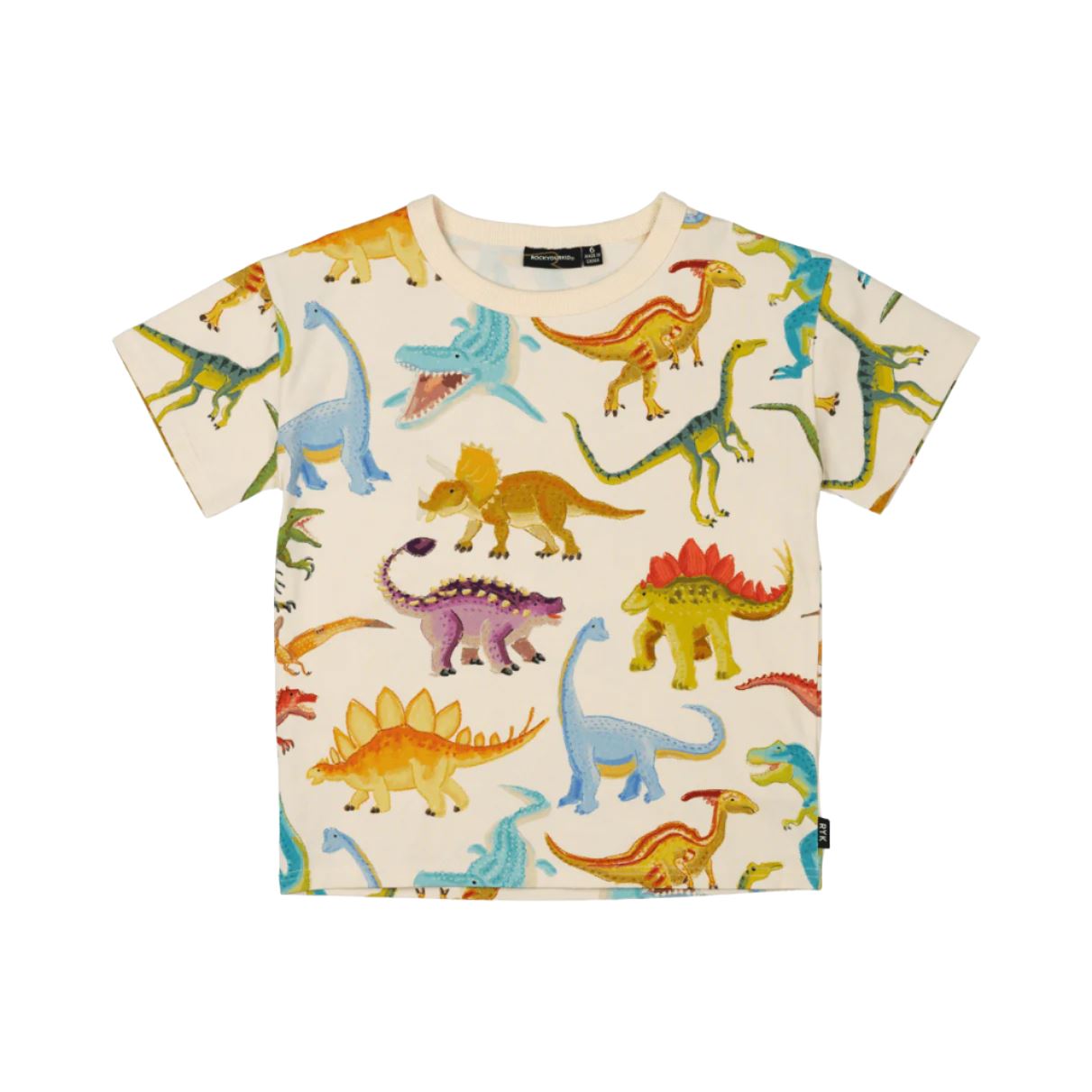 Rock Your Baby - Dinos Galore T-Shirt Short Sleeve T-Shirt Rock Your Baby 