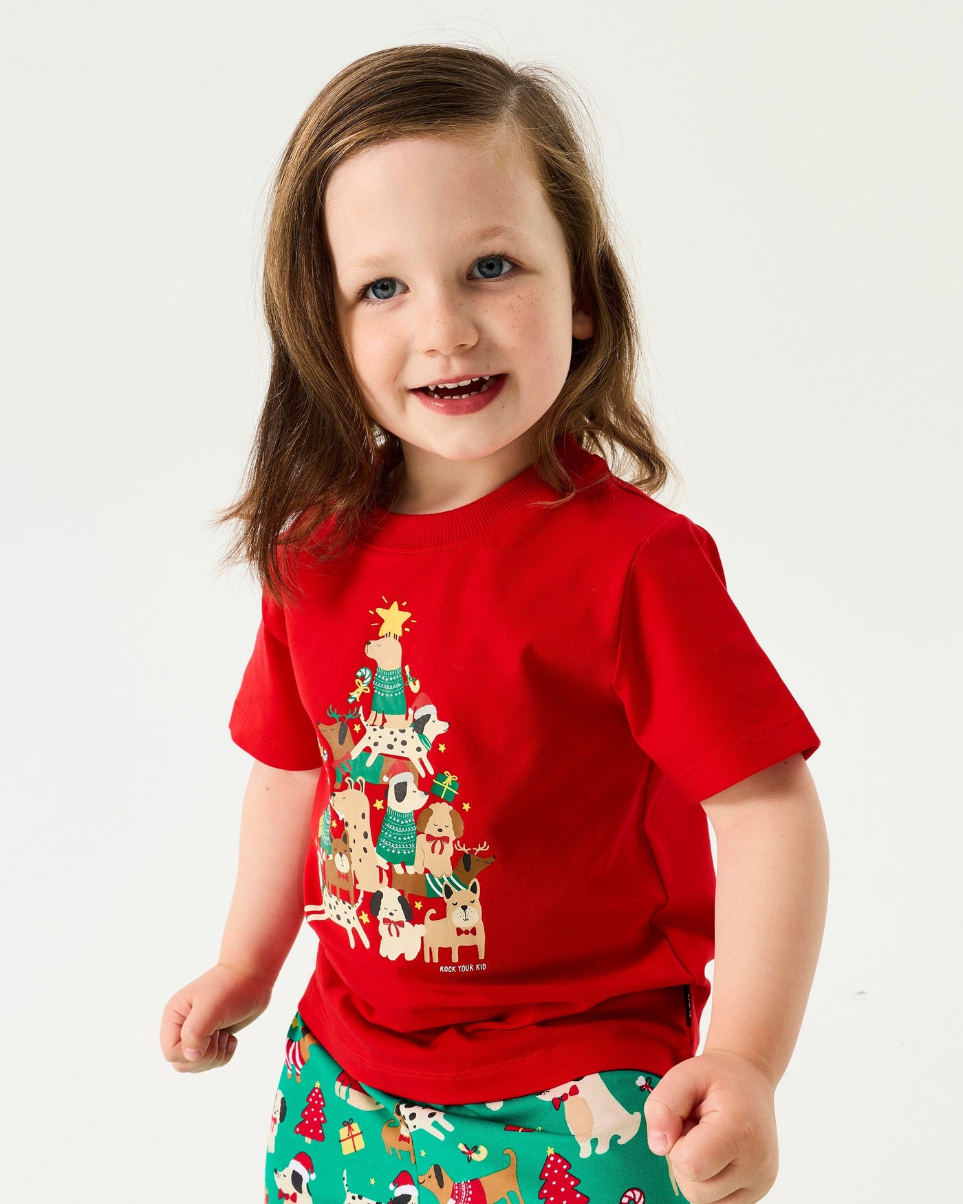 Rock Your Baby - Fleas Navidad PJ Sleep Set - PREORDER Short Sleeve Pyjamas Rock Your Baby 