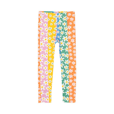 Rock Your Baby - Floral Stripes Tights Leggings Rock Your Baby 