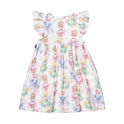 Rock Your Baby - Frolic Of Fairies Dress Short Sleeve Dress Rock Your Baby 