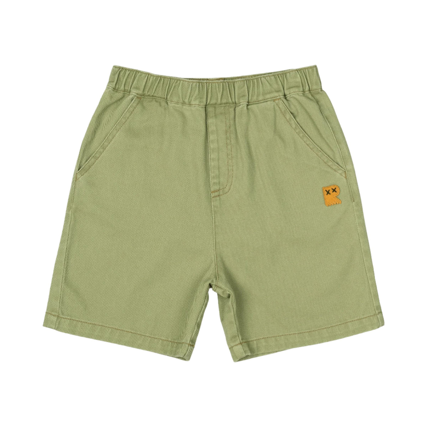 Rock Your Baby - Green Wash Denim Shorts Shorts Rock Your Baby 