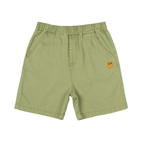 Rock Your Baby - Green Wash Denim Shorts