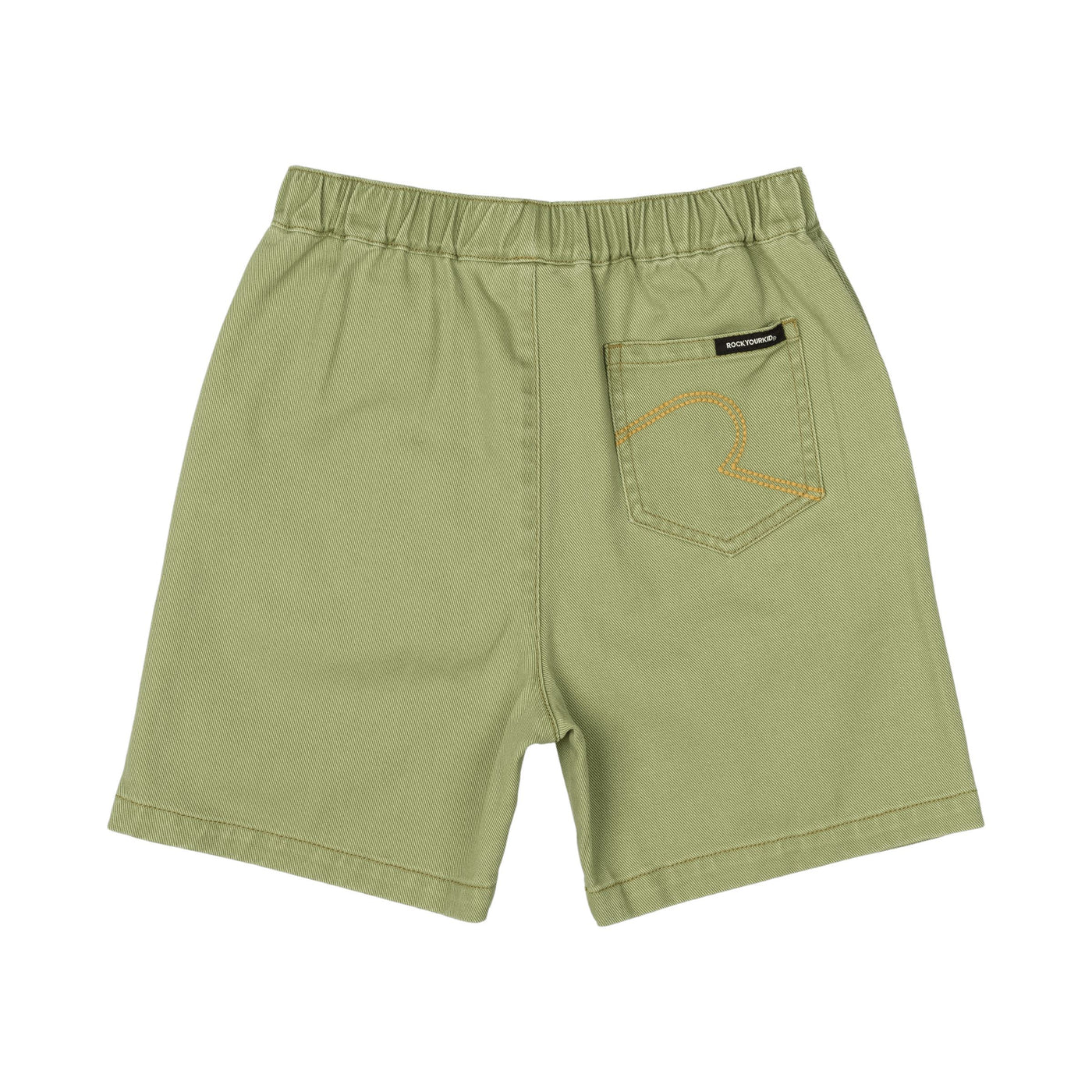 Rock Your Baby - Green Wash Denim Shorts Shorts Rock Your Baby 