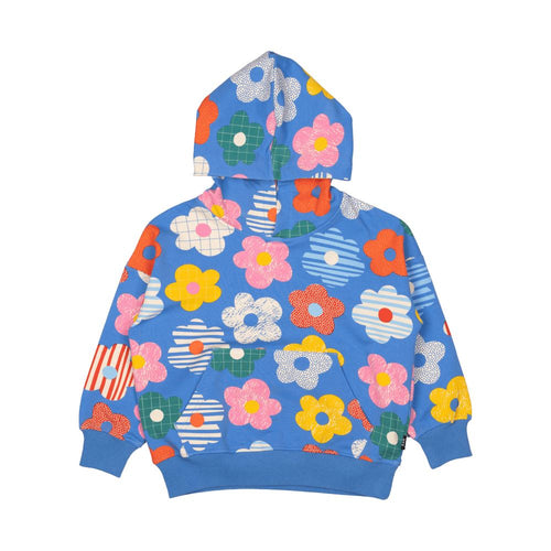 Rock Your Baby - Happy Flowers Hooded Sweatshirt
