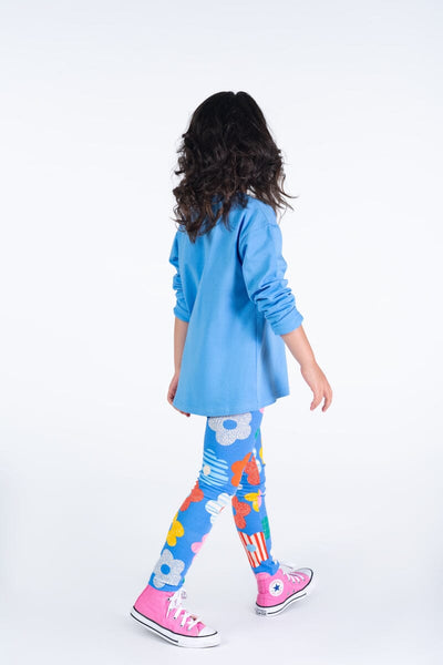 Rock Your Baby Happy Flowers Tights Leggings Rock Your Baby 