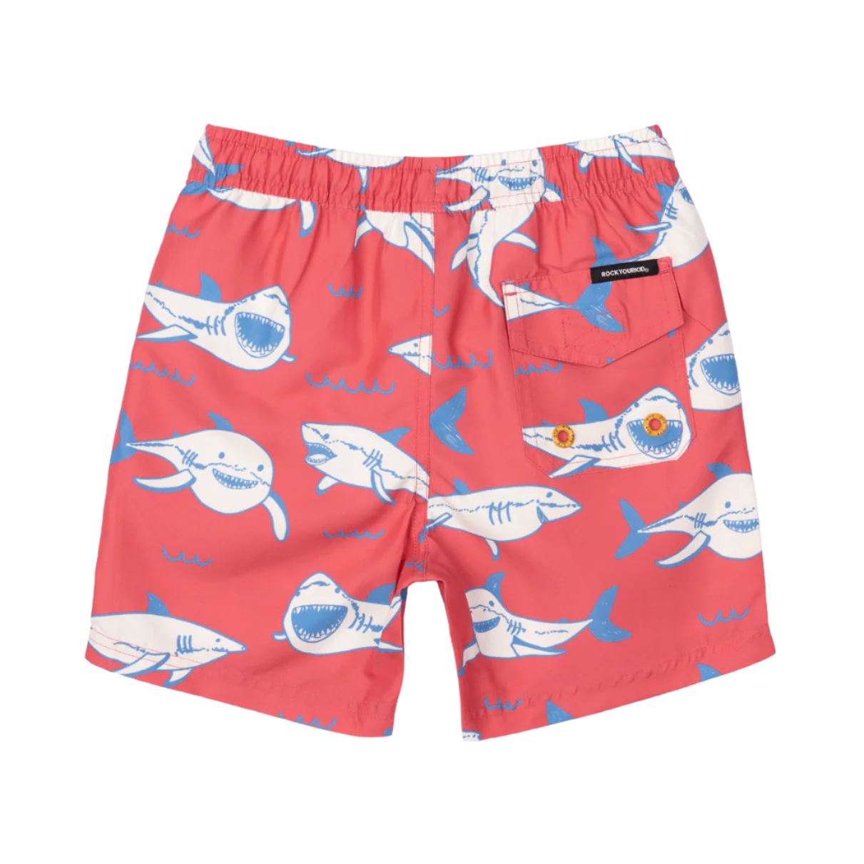 Rock Your Baby - Happy Sharks Boardshorts Boardshorts Rock Your Baby 