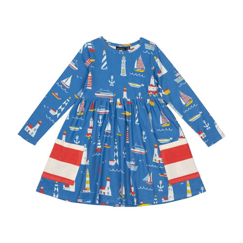 Rock Your Baby - High Seas LS Dress