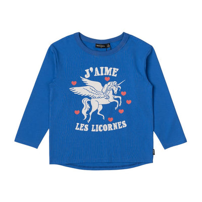 Rock Your Baby J'Aime Les Licornes T-Shirt Long Sleeve T-Shirt Rock Your Baby 