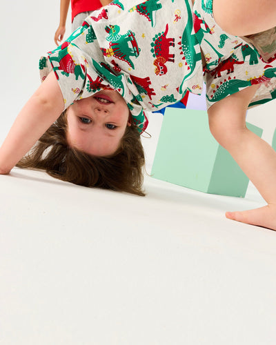 Rock Your Baby - Jurassic Jingle PJ Sleep Set - PREORDER Short Sleeve Pyjamas Rock Your Baby 