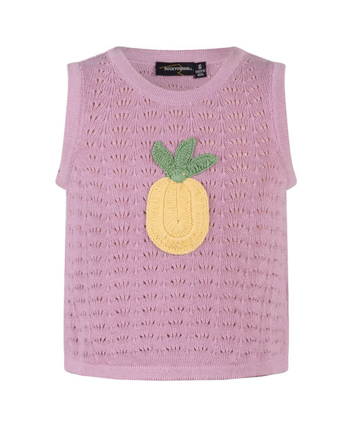 Rock Your Baby - La Mer Crochet Tank | Ice Pink