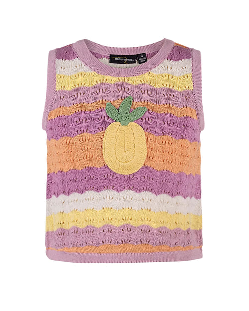 Rock Your Baby - La Mer Crochet Tank | Stripe