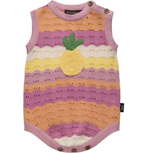 Rock Your Baby - La Mer Knitted Romper