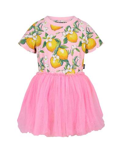 Rock Your Baby - Lemon Resort Short Sleeve Dance Dress Tutu Dress Rock Your Baby 