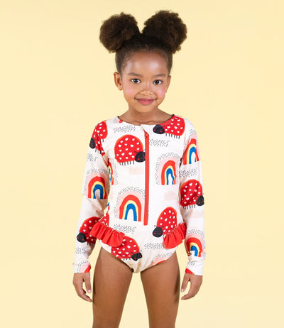 Rock Your Baby - Love Bug One Piece One-Piece Swimsuit Rock Your Baby 