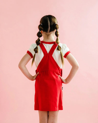 Rock Your Baby - My Cherry Pie Twiggy Pini | Washed Red Sleeveless Dress Rock Your Baby 