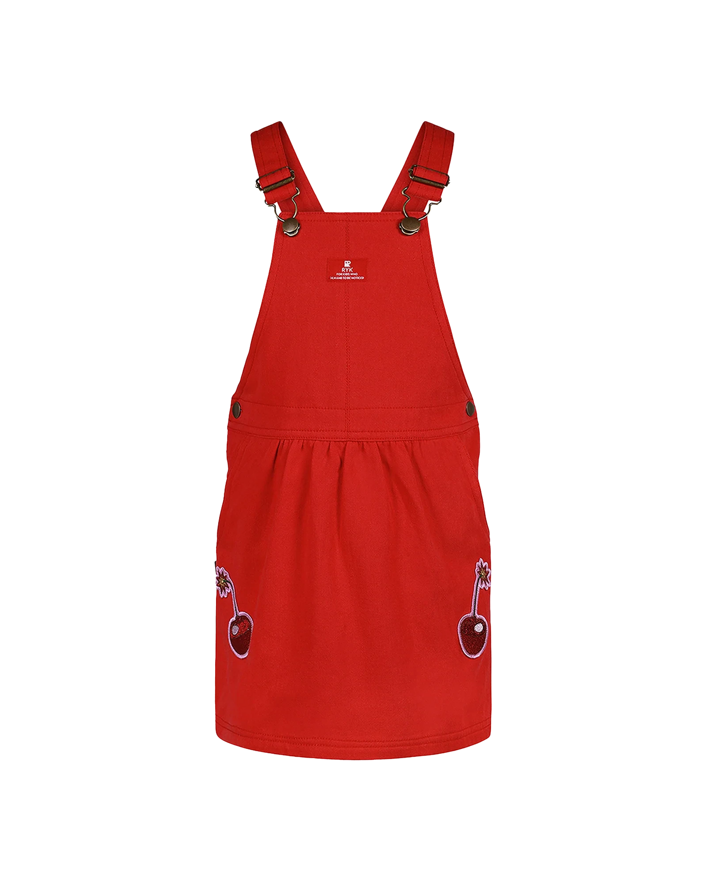 Rock Your Baby - My Cherry Pie Twiggy Pini | Washed Red Sleeveless Dress Rock Your Baby 