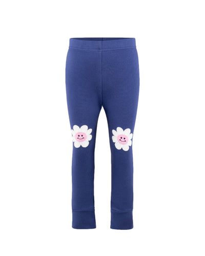 Rock Your Baby - Navy Daisy Tights Leggings Rock Your Baby 