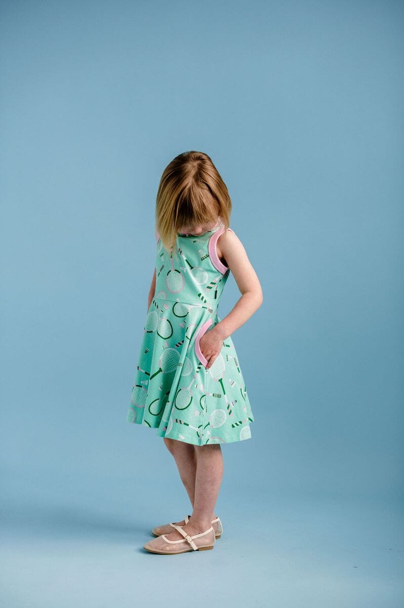 Rock Your Baby - One Love Tennis Dress - PREORDER Sleeveless Dress Rock Your Baby 