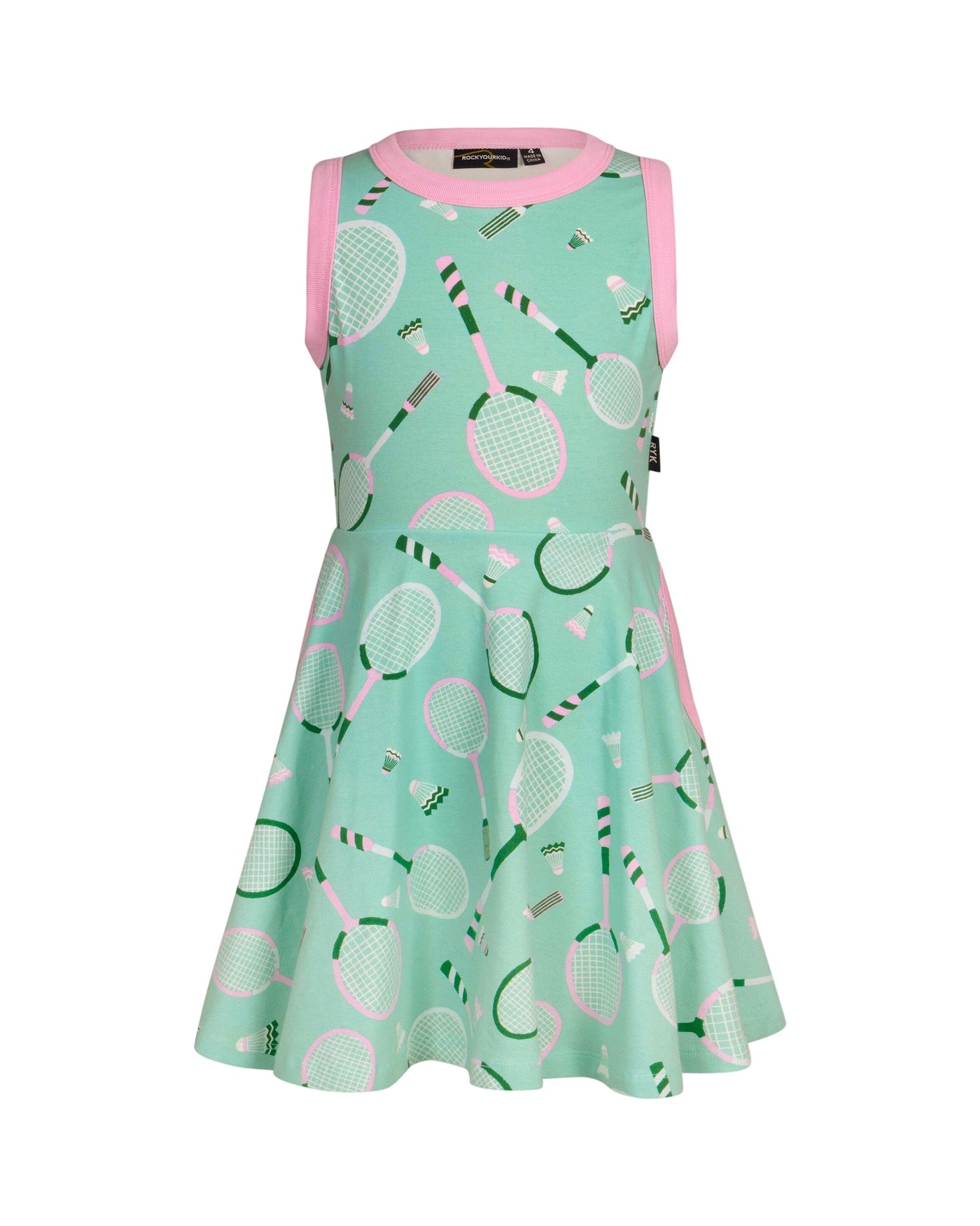 Rock Your Baby - One Love Tennis Dress - PREORDER Sleeveless Dress Rock Your Baby 