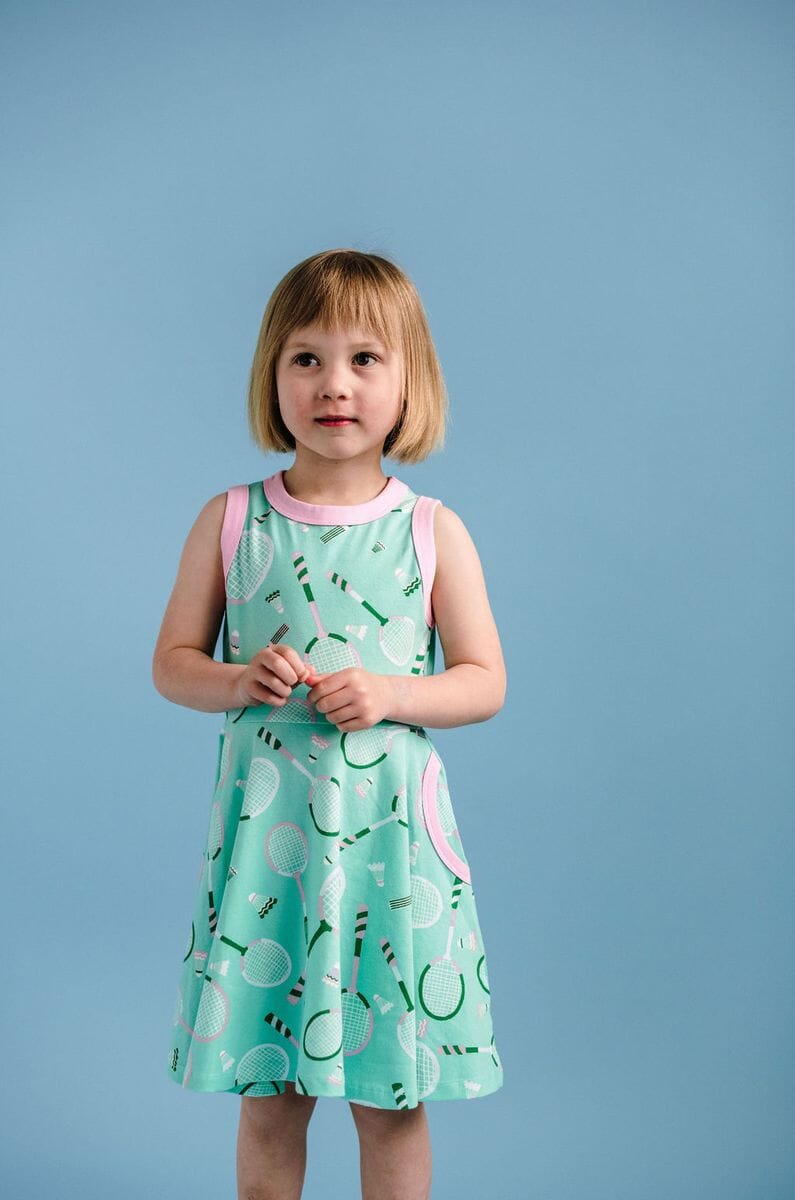 Rock Your Baby - One Love Tennis Dress - PREORDER Sleeveless Dress Rock Your Baby 