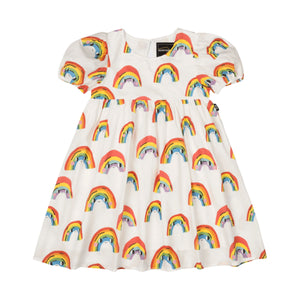 Rock Your Baby - Over The Rainbow Puff Sleeve Dress