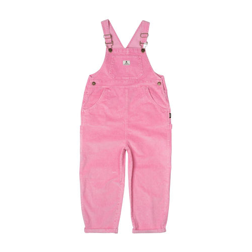 Rock Your Baby - Pale Pink Cord Overalls