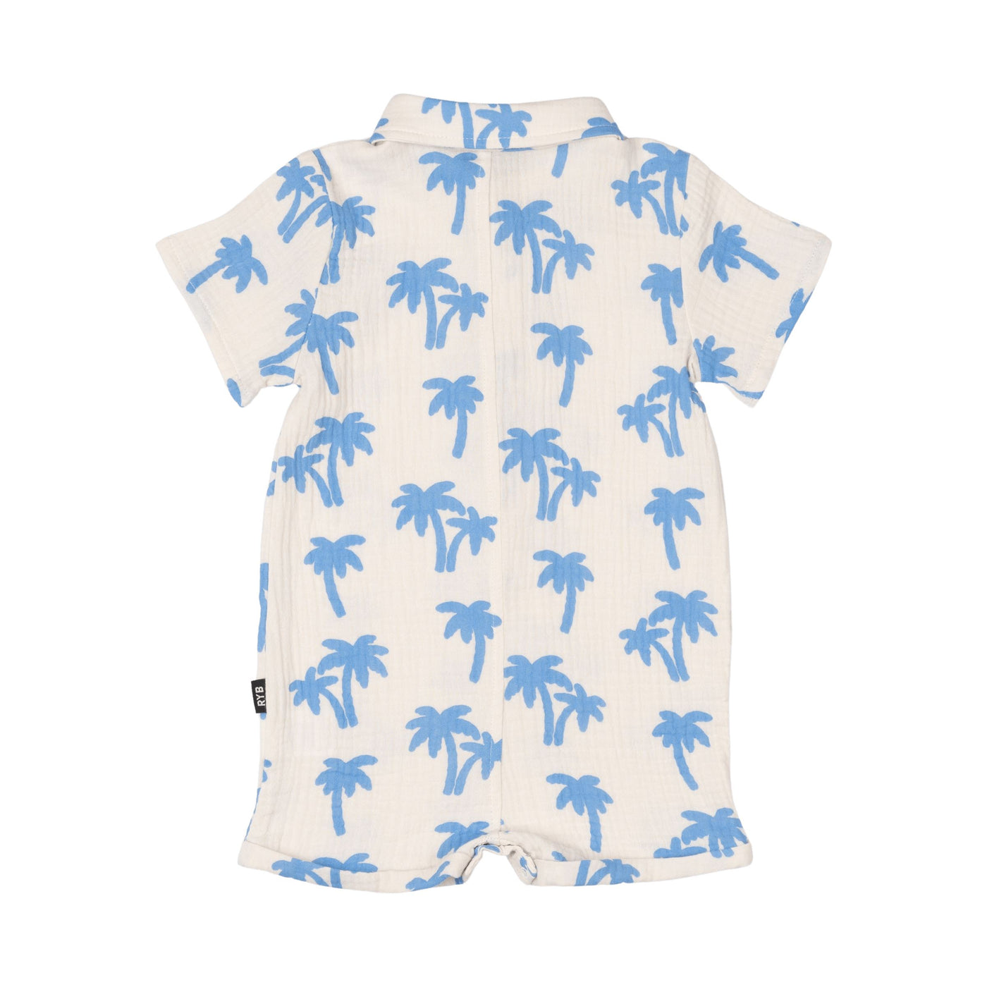 Rock Your Baby - Palm Trees Baby Shirt Romper Romper Rock Your Baby 