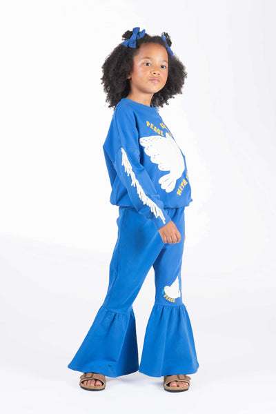Rock Your Baby Peace Dove Flared Track Pants Trackpants Rock Your Baby 