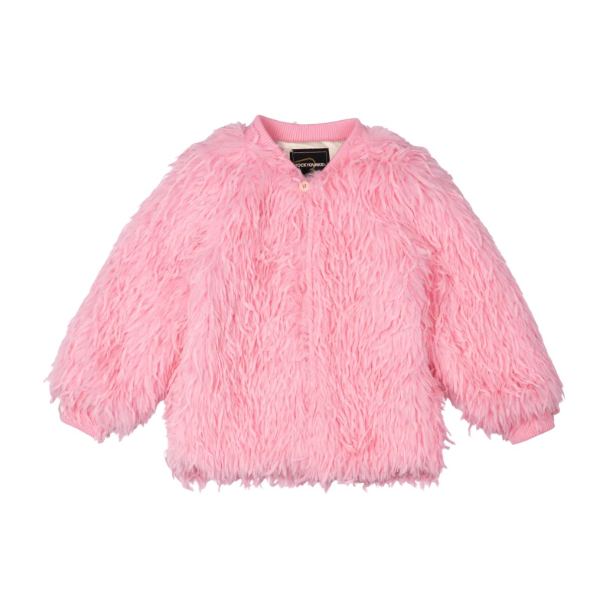 Rock Your Baby - Pink Faux Fur Jacket Jacket Rock Your Baby 