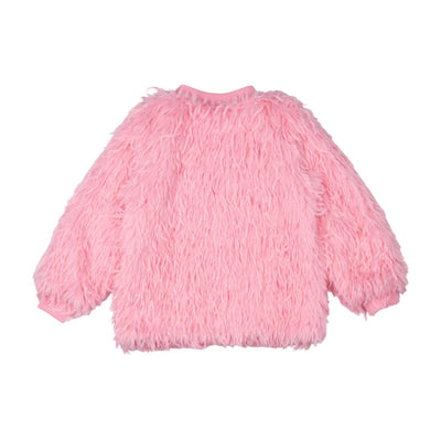 Rock Your Baby - Pink Faux Fur Jacket Jacket Rock Your Baby 