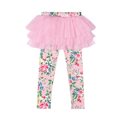 Rock Your Baby Pink Garden Circus Tights Leggings Rock Your Baby 