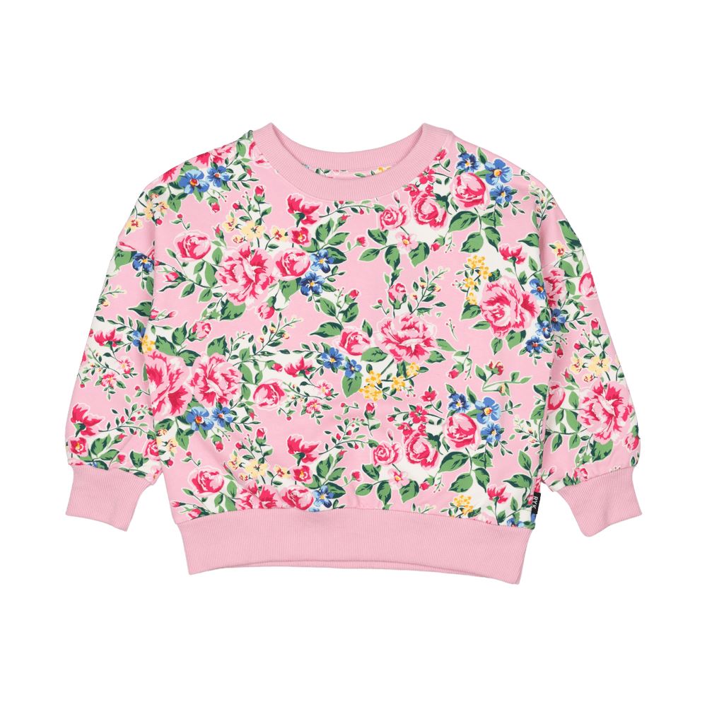 Rock Your Baby Pink Garden Sweatshirt Jumper Rock Your Baby 